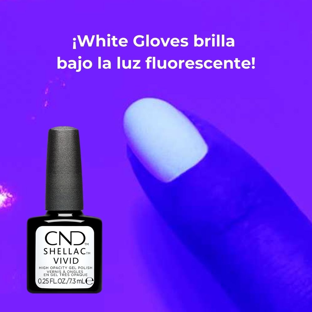 SHELLAC WHITE GLOVES - Imagen 4